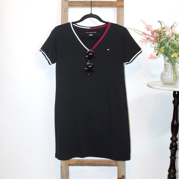 Tommy Hilfiger V-Neck Polo Dress - Picture 6 of 9